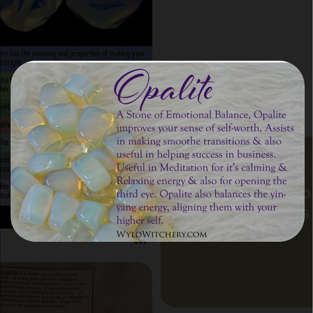 Beautiful Opalite Chakra Pendulum - image 5